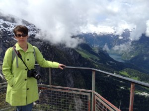 The view from the top, Tamara included