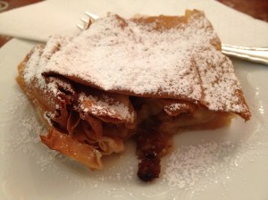 and a tasty Apple Strudel