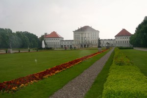 Rainy view from the garden