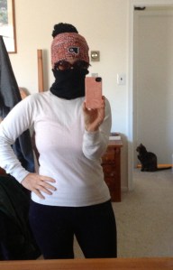 My first layer seen without the look of a fake nose