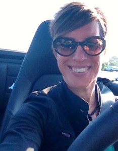 Friday's selfie with the top down and the Prada sunglasses