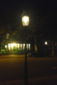 The lampposts of Cape May, intriguing by day or by night