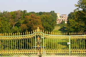 A view from San Souci of some nearby Roman (I think) ruins.