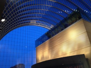 Just one beautiful view of the Kimmel Center